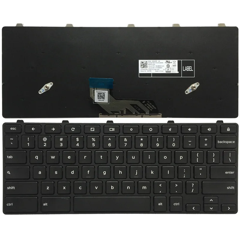 

New US laptop keyboard For DELL Chromebook 11 3180 3189 Education 2-in-13 English Laptop keyboard