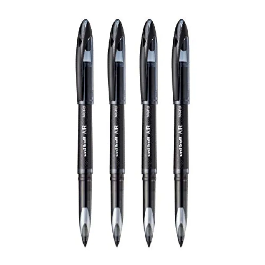 

Uniball Air Micro Pen, Set of 4 - Black UBA 188 M