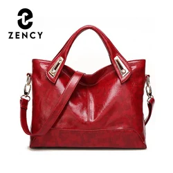 Zency Soft Artificial Leather Handbag Luxury Elegant Design Women's Messenger Bags Large Capacity Shoulder Crossbody Bag
