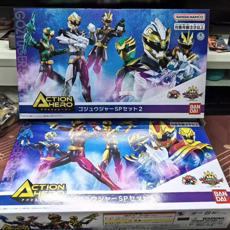 

Bandai Action Hero Gozuger Sp1 Sp2 Set Exclusive Articulated Action Figure Collectible In Stock For Adult