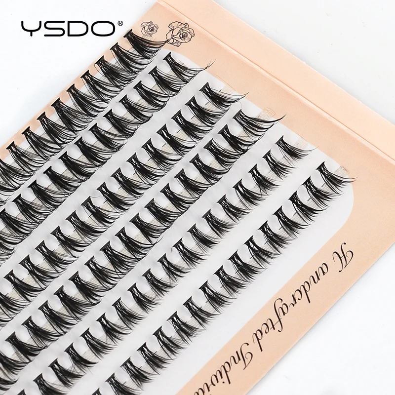 YSDO Lashes Individuelle Weiche Natürliche Volumen Wimpern Verlängerung Professionelle 20D Cluster Gefälschte Auge Wimpern Faux Cils Makeup Tools