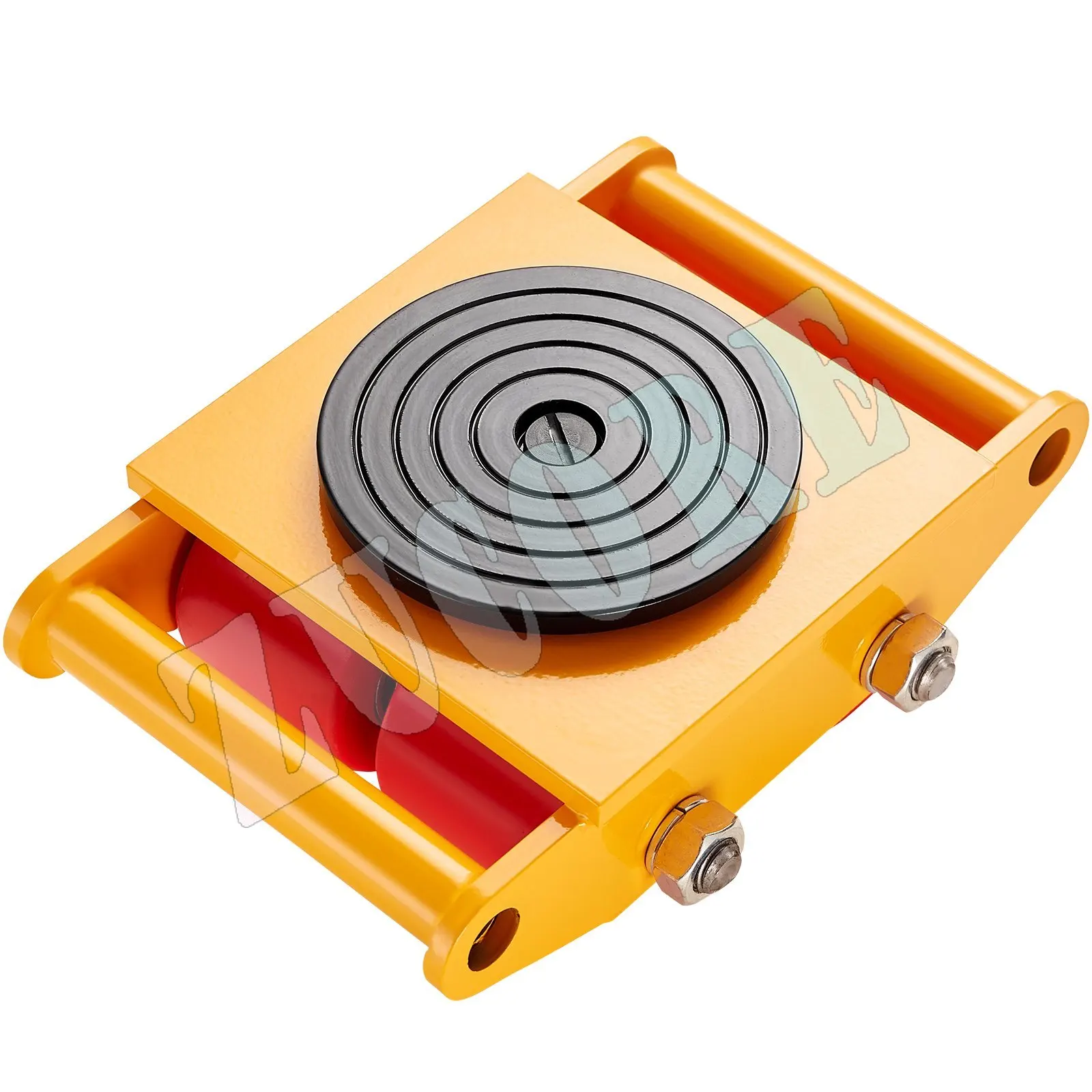 

Machinery Skate Dolly 13200 LBS/6T Industrial Machinery Mover 6T Small Carrying Tank With 360 Degree Rotation for Transporting