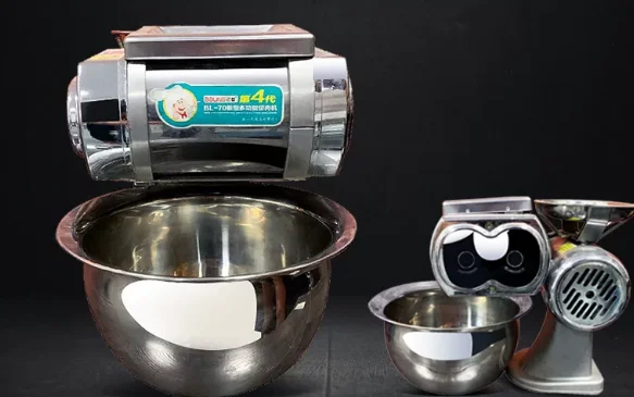 Fully automatic household multi-functional small sheet meat cutter