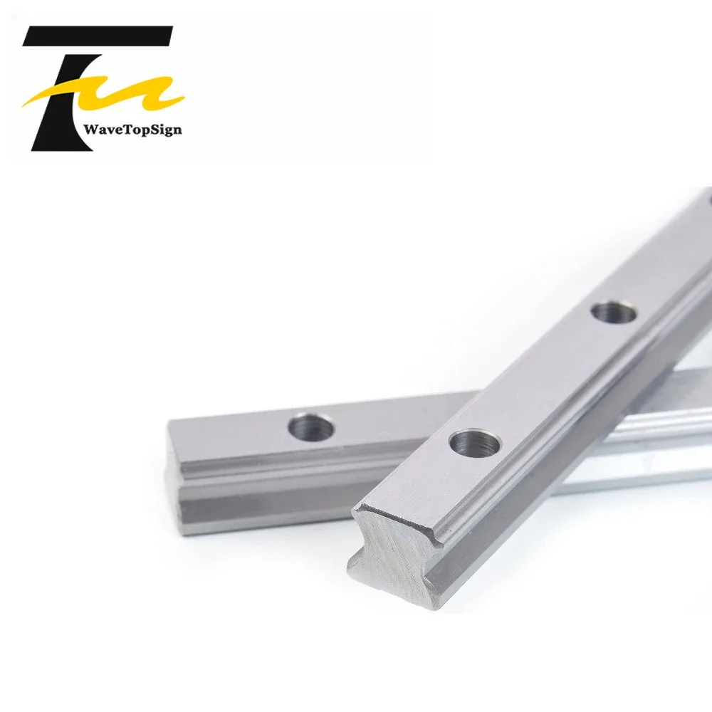 Boding Hiwin Square Linear Guide Rail 2pcs 100-1150mm HGR20 Hiwin Slide Block Carriages HGH20CA For CNC Router Engraving