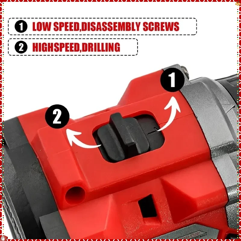 ميلووكي 20 + 3 150N.m مثقاب كهربائي لاسلكي بدون فرش عزم دوران مثقاب صغير مطرقة أدوات كهربائية متعددة الوظائف #3