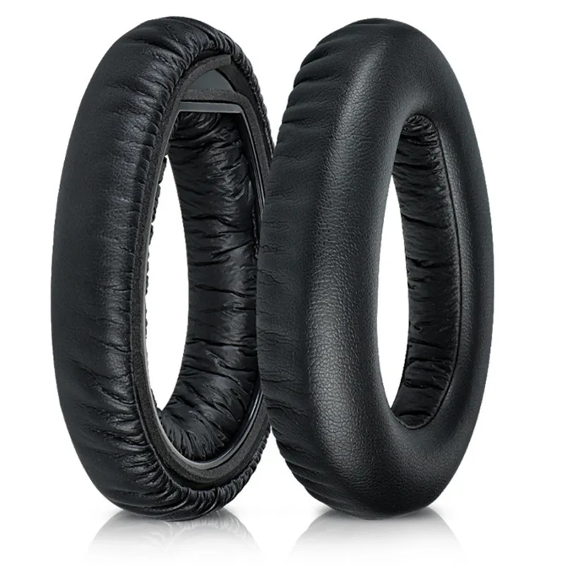Pelle di pecora 2 pezzi per Sennheiser PXC 550 cuscinetti auricolari PXC550 MB660 PXC480 cuffie auricolari cuscino Earmuf