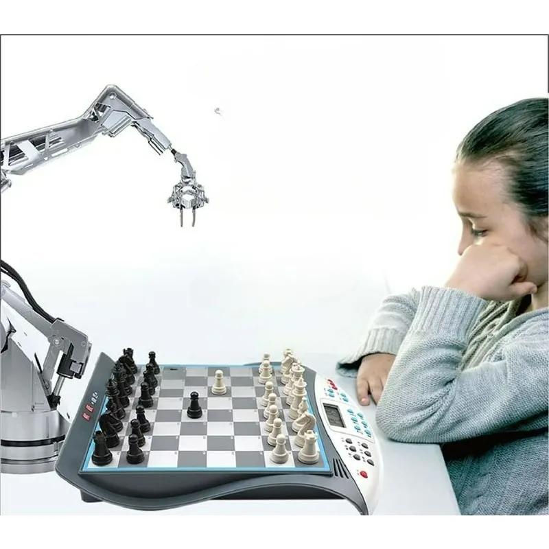 Intelligent Chess Ergonomics Chess Practice Chess Phonetic Teaching Electronic Chessboard English Version