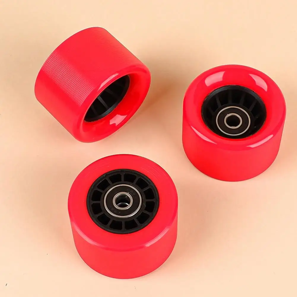 1Pc/4Pcs/8Pcs Skate Wheel Road Skate Action Motion Wheel Double-Row Roller Skate Wheel Roller Skates Double Line 4-Wheel