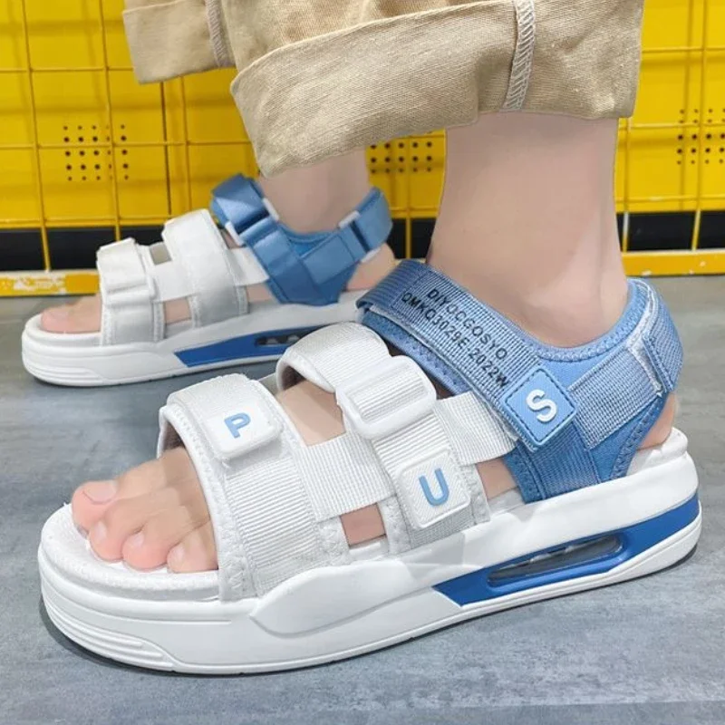 

Height Men's Sandal Non-slip Breathable with Platform Luxury 2025 Clearance Sale Open Toe in Welcome Deal on Offer Pvc Male Shoe