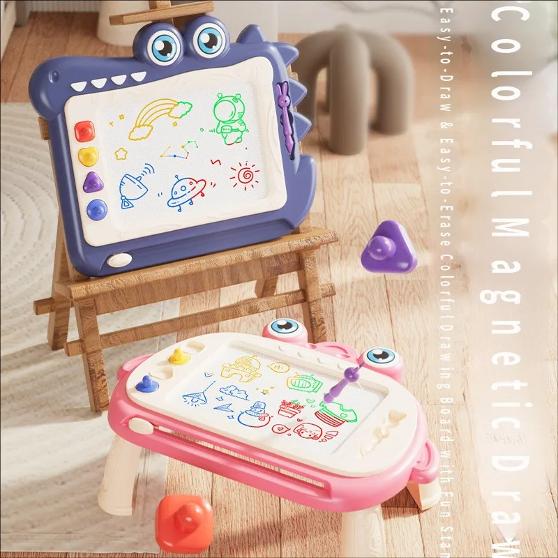 Super Large Children's Magnetic Sketchpad Erasable Household Children's Writing Board Baby Graffiti Magnetic Drawing Toy