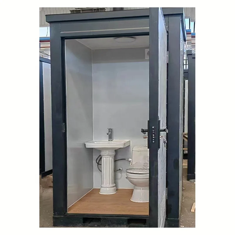 

Wholesale Custom Made Portable Mobile Movable Public Trailer Toilet Chinese Camping Design Girl Piss Potty Container Material