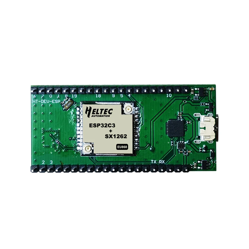 Heltec HT-CT62 LoRa Series Module  with SX1262 ESP32-C3FN4 Arduino LoRaWAN 2.4 GHz Wi-Fi and LoRa