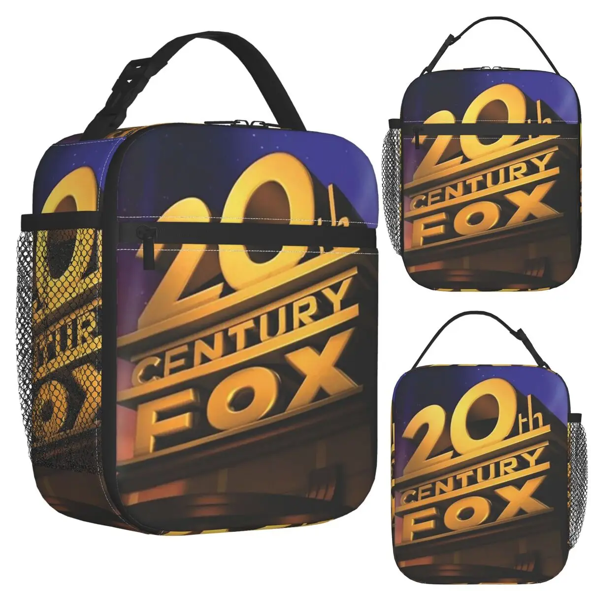 

20th Century Fox Insulated Lunch Bag for School Picnic Storage Food Boxes Portable Container Cooler Thermal Lunch Box Tote