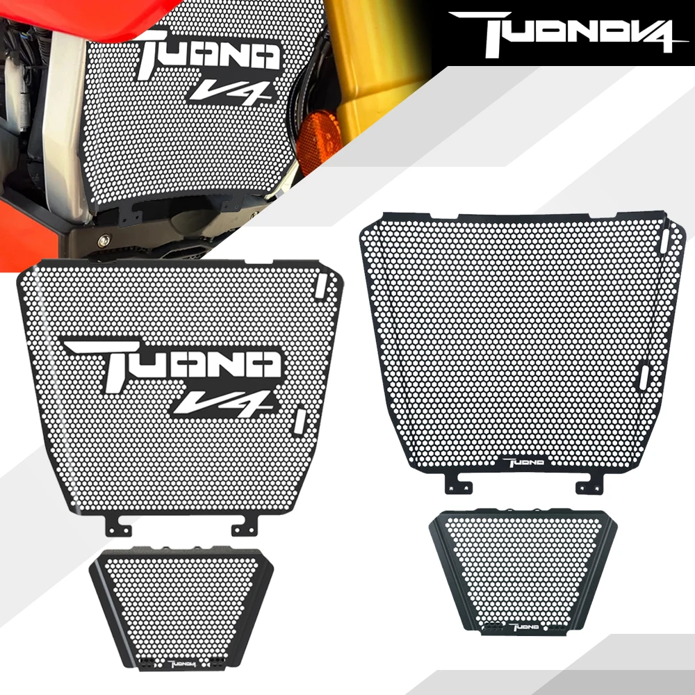 

Motorcycle For Aprilia Tuono V4 1100 RR Factory RSV4 1000 APRC RF 1100RR Radiator Guard Grille Cover Protector oil cooler Cover