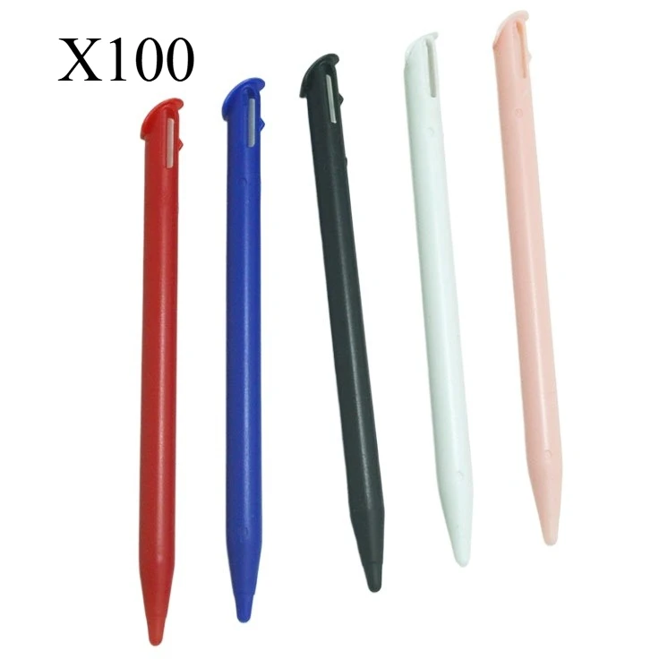 

100Pcs Plastic Touch Screen Pen for Nintend NEW 3DS XL LL Stylus for NEW 3DSLL XL Touch Pen