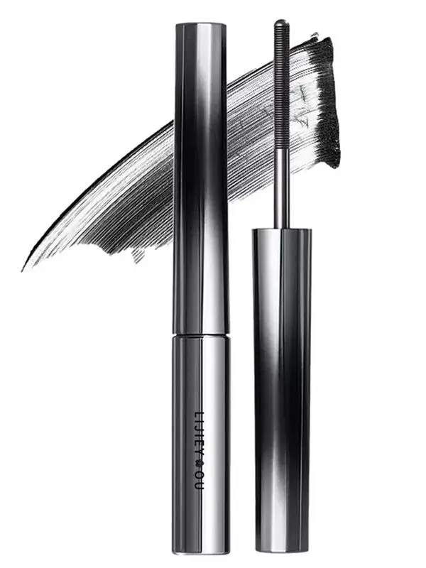 1 pz Mascara Curl spessa allungamento ciglia Mascara impermeabile Non sbavatura nero/marrone naturale Curling Mascara trucco