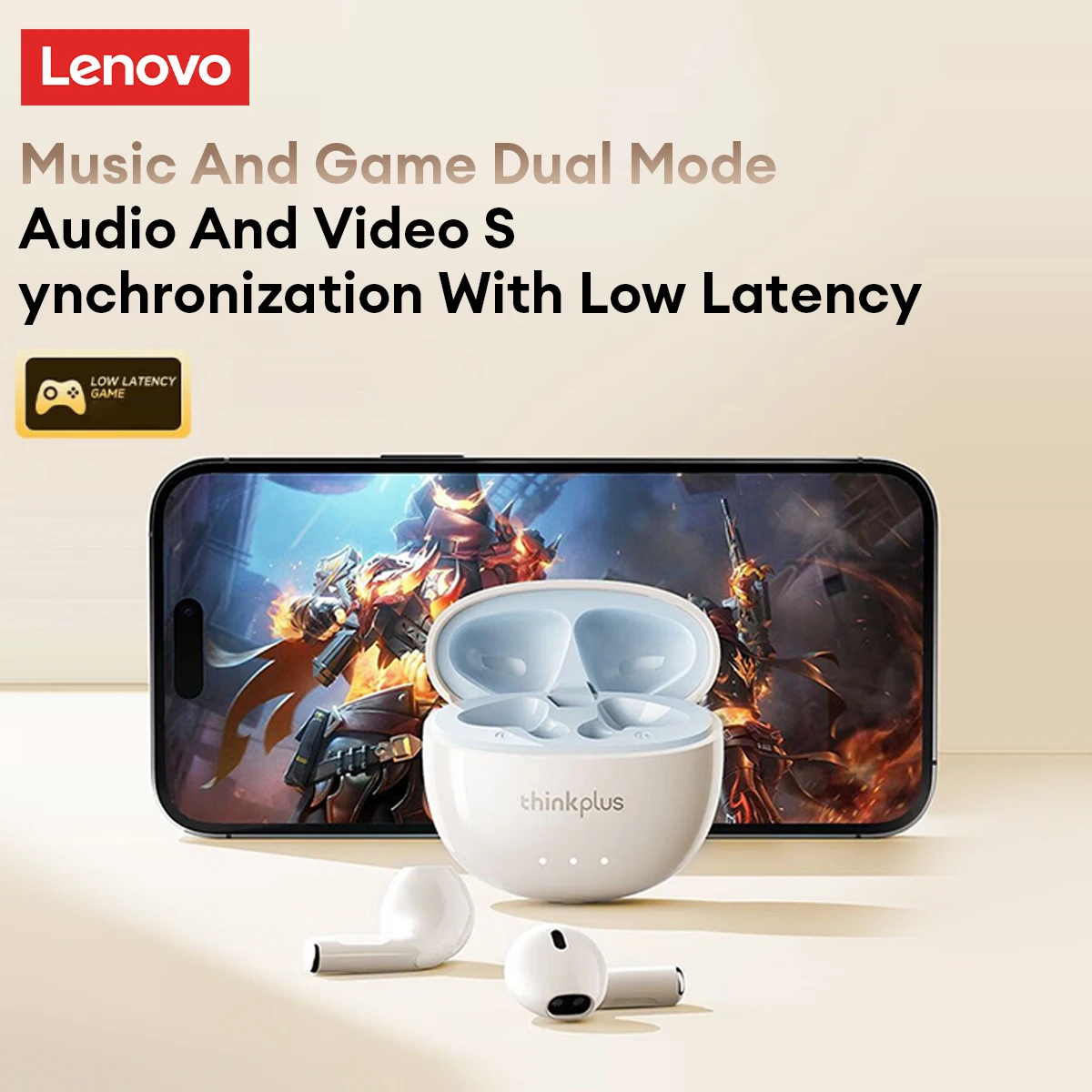 Lenovo LP2 ノイズキャンセリング防水スポーツヘッドフォン（マイク付き） 選択 Lenovo LP2 Pro ワイヤレス Bluetooth イヤホン 5.4 低遅延