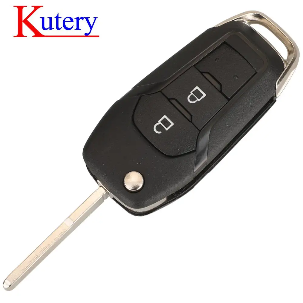 jingyuqin 2/3 BTN Flip Remote Key 315/433MHZ ID49 Chip For Ford S-MAX GALAXY MONDEO Mk2 Mk7 Explorer Ranger DS7T-15K601-B