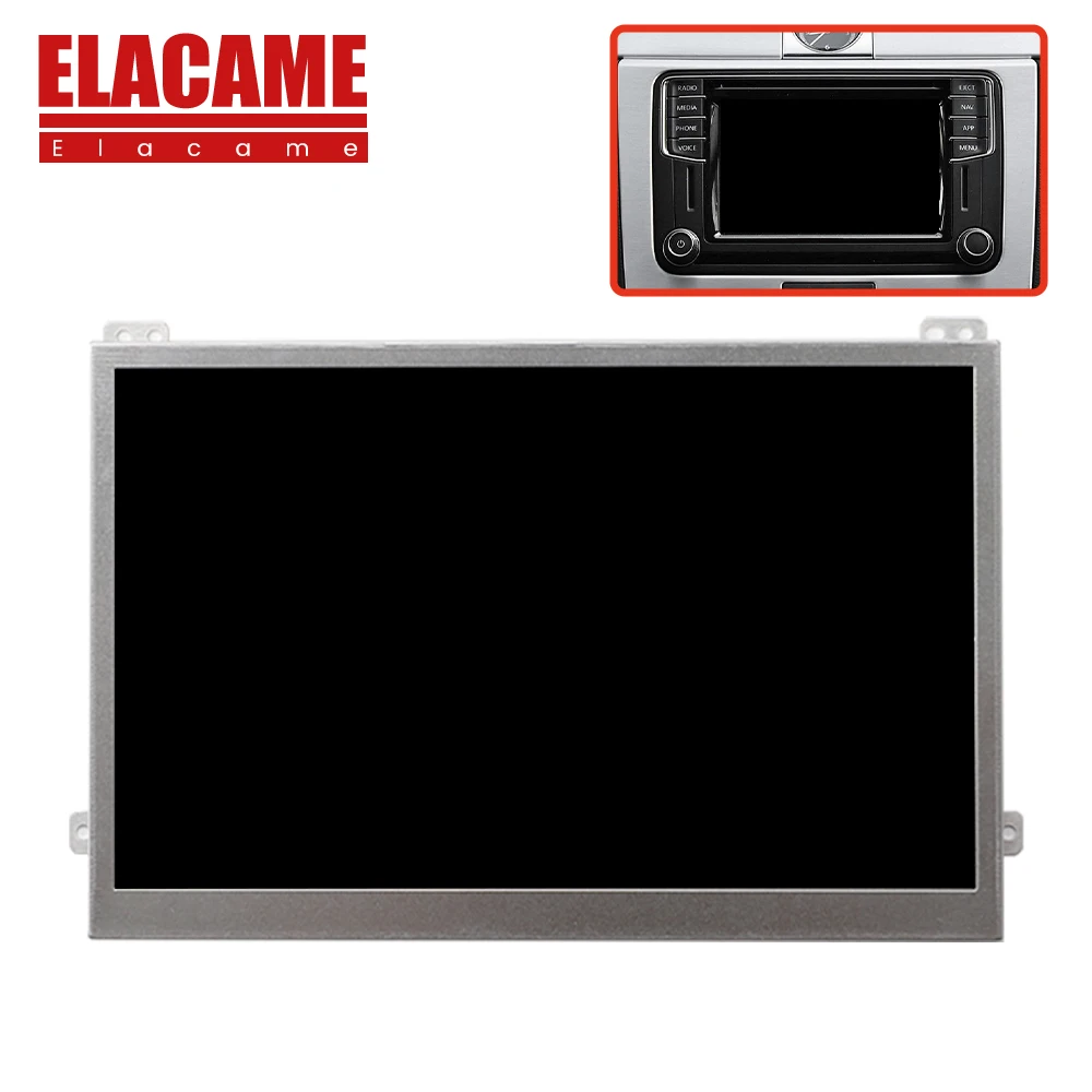6.33 inch Car LCD Display Touch Screen Replacement TDO-WVGA0633F00045 for VW MIB2 680 682 684 200 Discover MIB2 Car Radio Parts