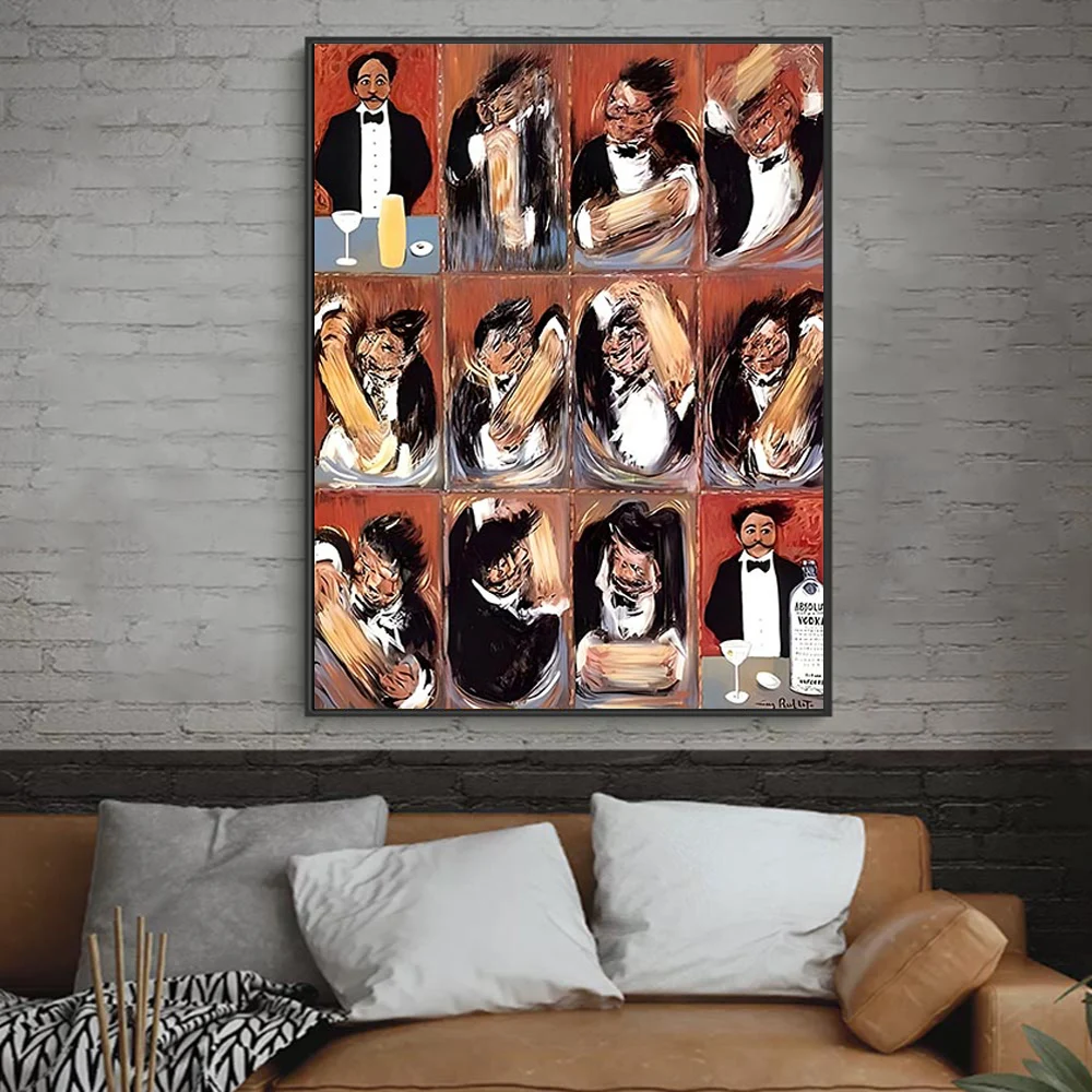 How To Make The Perfect Martini Wall Art Poster Abstract Pop Mural Modern Home Decor Canvas Picture Print Living Room Decorate