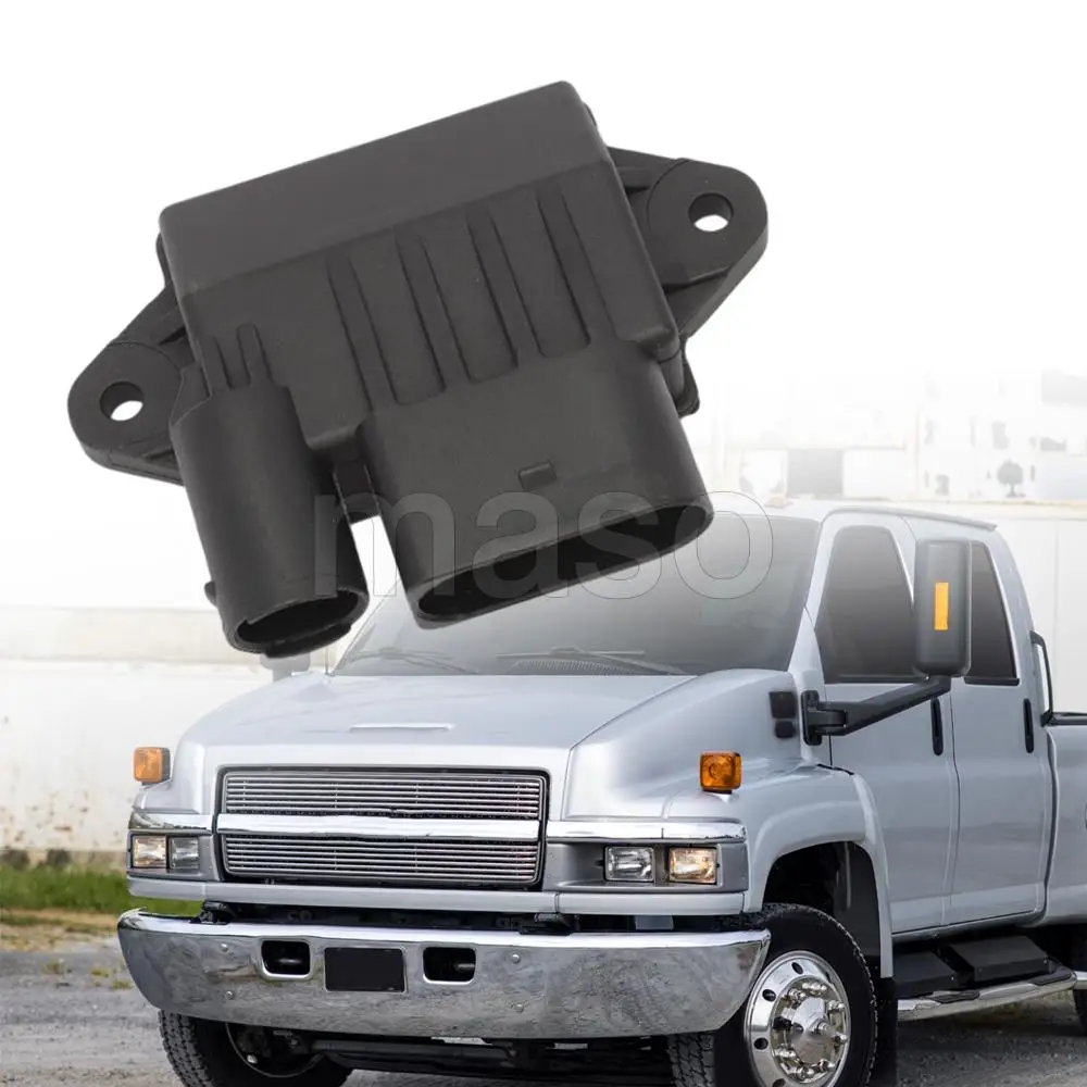 

Glow Plug Relay Module For Chevrolet GMC C4500 C5500 Kodiak Topkick Workhorse Custom Chassis P42 LF72 2004-2005 97379636 904-141