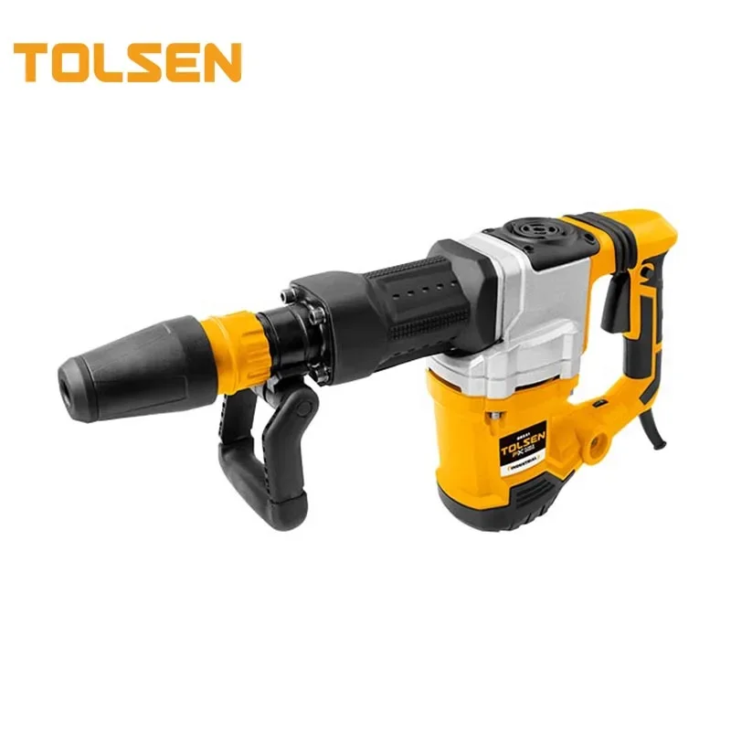 TOLSEN 88551 Industrial Electric Demolition Hammer Breaker With Sds Max Chuck