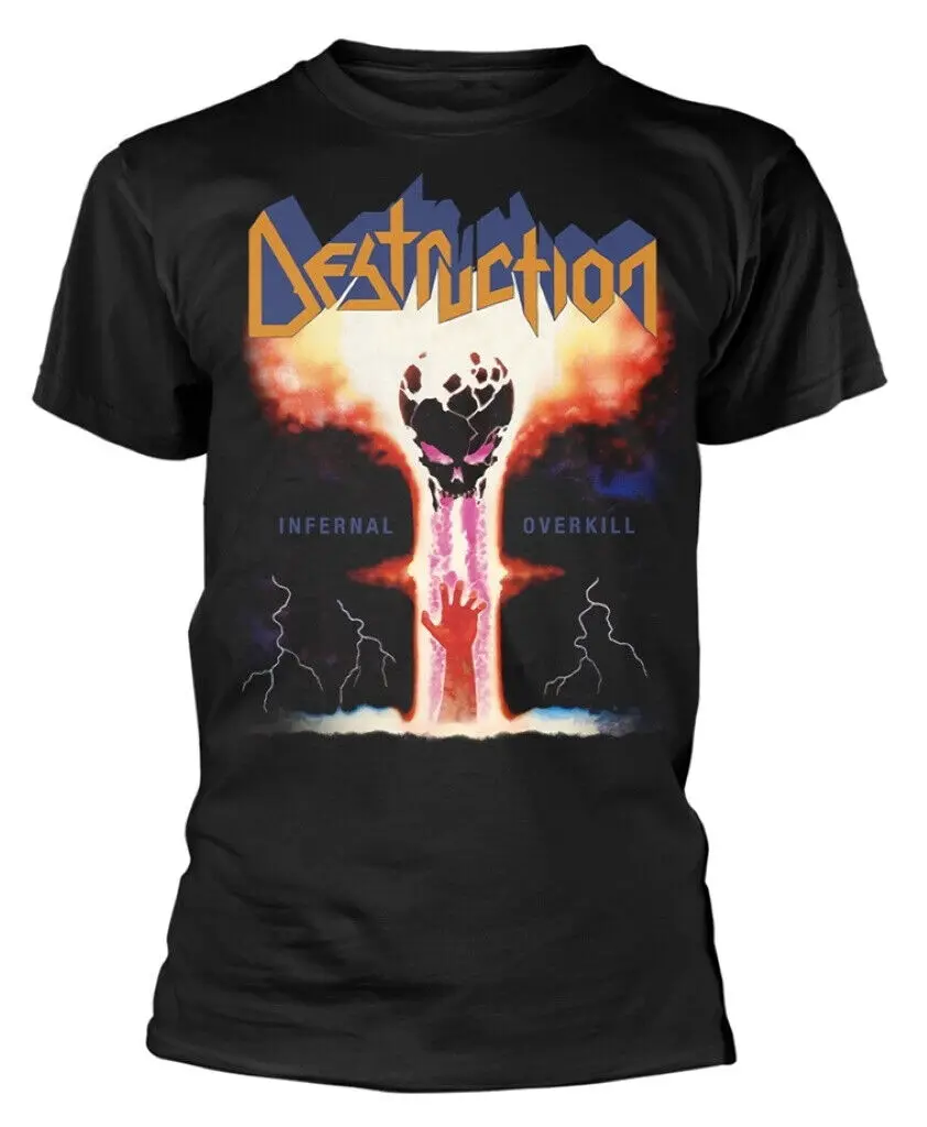 Destruction Infernal Overkill Black T Shirt New Official