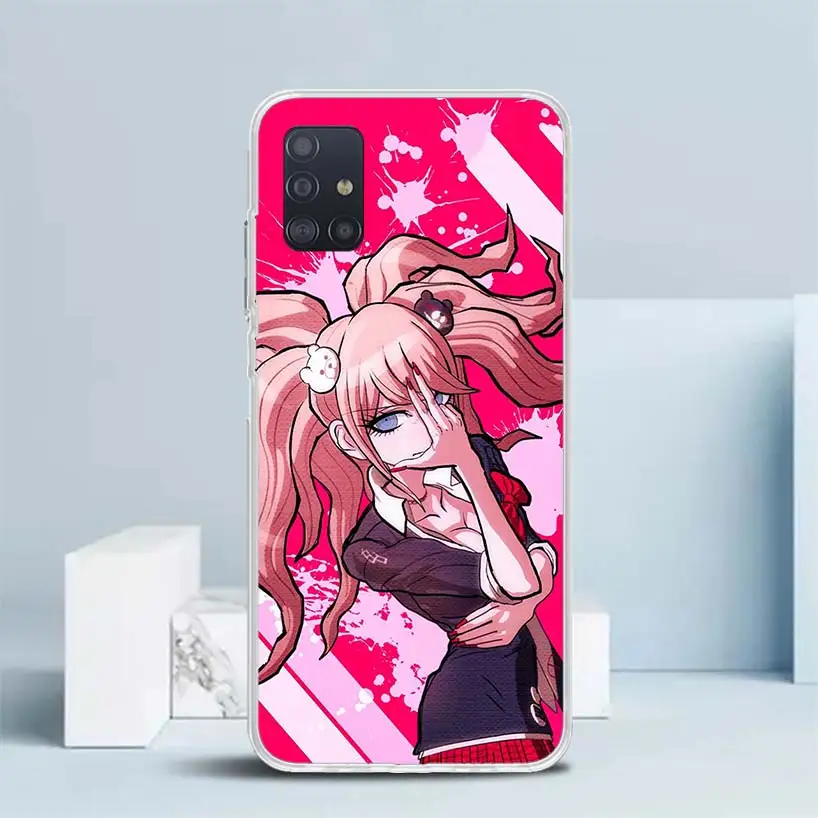 Danganronpa Enoshima Junko Soft Cover for Samsung Galaxy A51 A50S A71 A70 Phone Case A41 A31 A21S A11 A40 A30S A20E A10S A6 A7 A