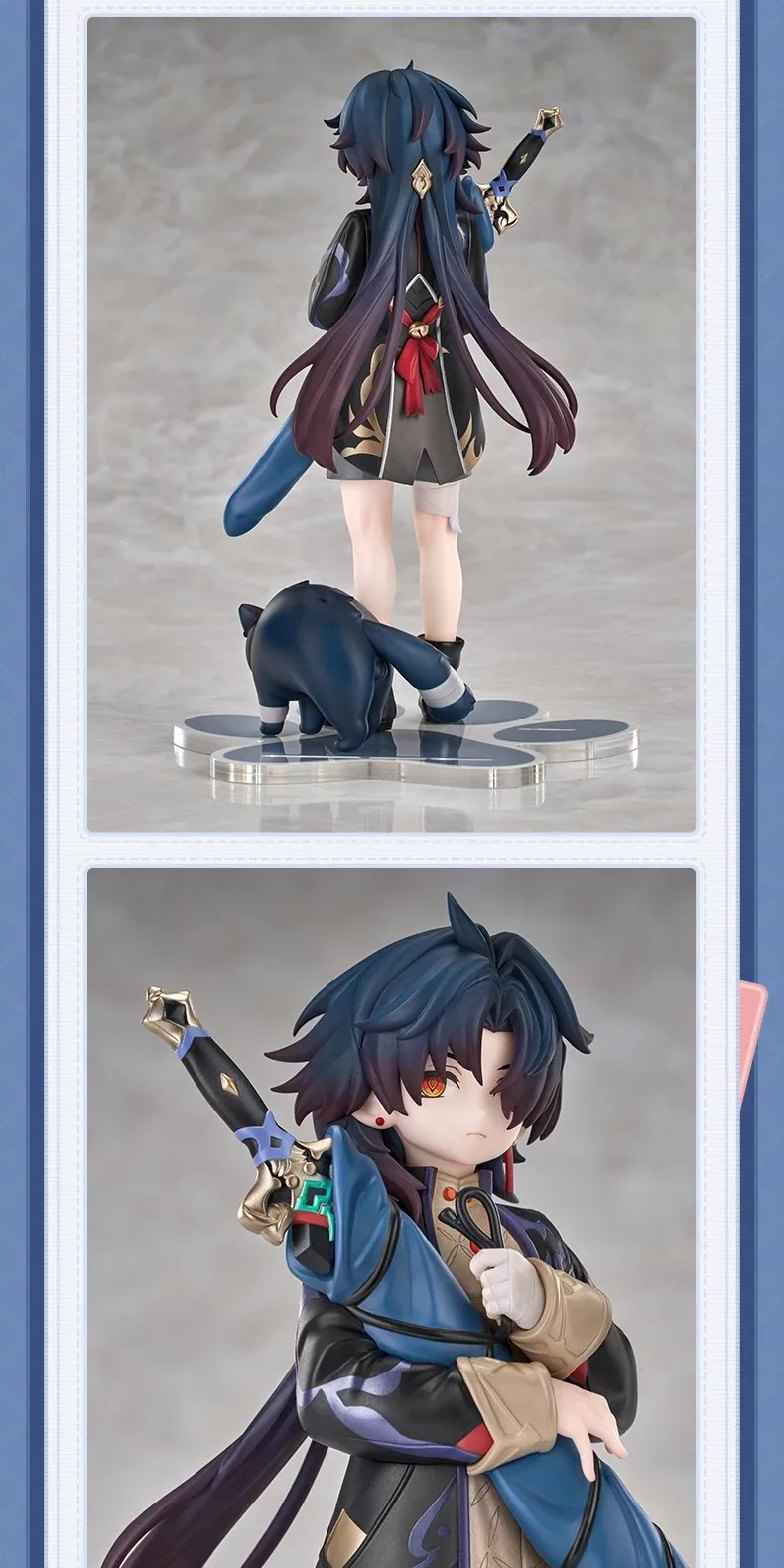 Vorverkauf Honkai Star Rail Original miHoYo Offizielle Little One Kitty Serie Blade Figuren Ornamente Cosplay Zubehör – Detail 9