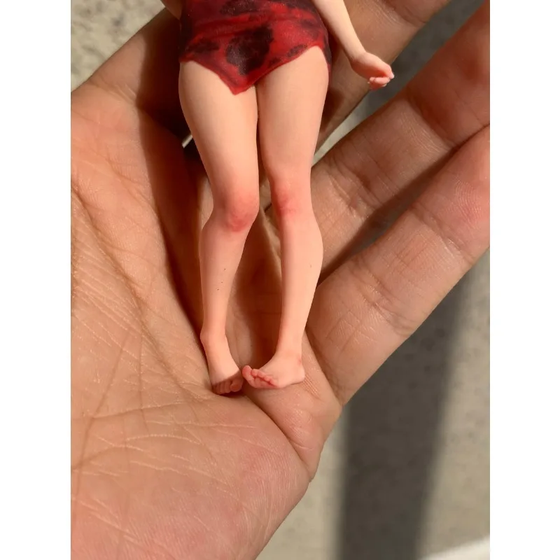 1/16 1/18 1/12 1/10 escala Anime estatua de rol muñecas femeninas figuras de acción atractivas 10cm realista cuerpo regordete escena ornamento regalo