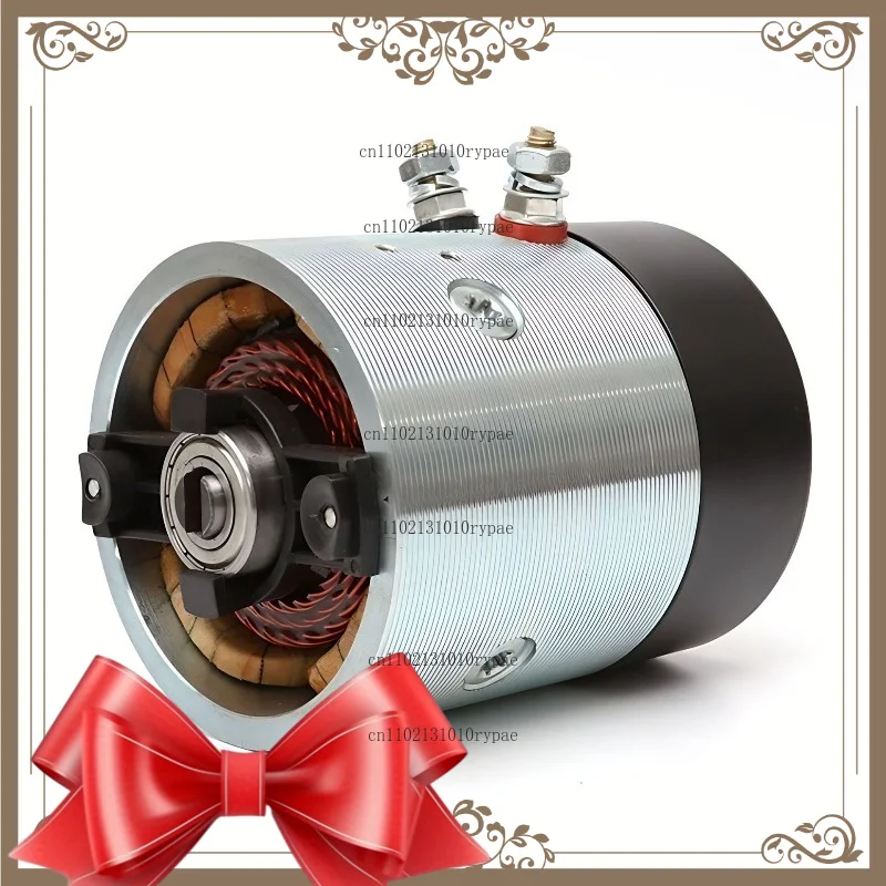 24V Brushed DC 4KW High-power Hydraulic Motor