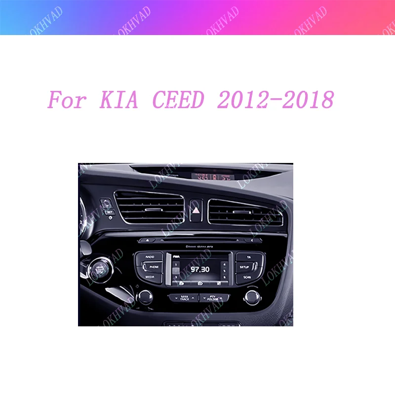 9 inch For KIA CEED CEE'D 2 JD 2012-2018 Car Radio Fascias Android MP5 Stereo Player 2Din Head Unit Panel Frame