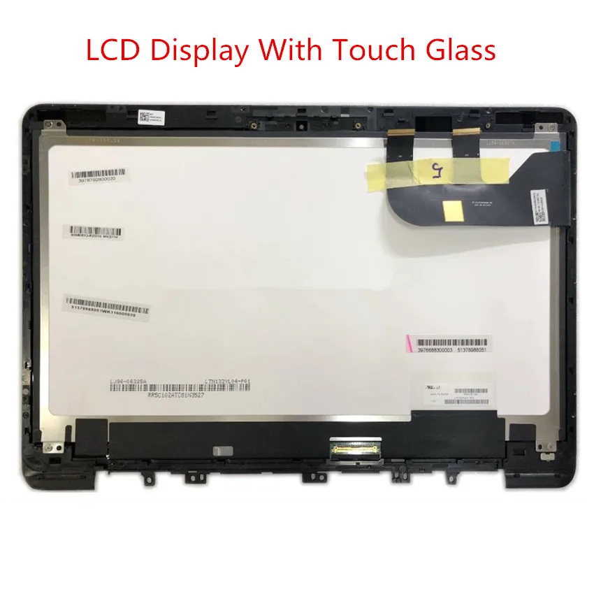 

For Asus Zenbook UX305 UX305CA LCD Screen Touch Screen Digitizer Assembly with Frame LTN133YL04 P02 3200X1800