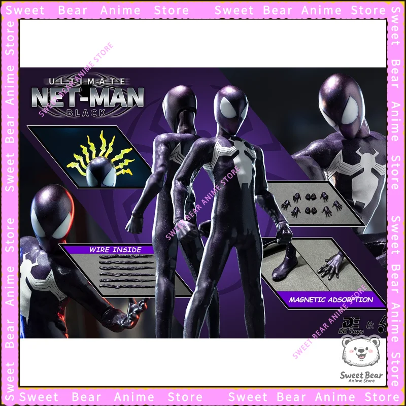

In Stock DBTOYS 6IN Spider-Man ET MAN DBM001 1/12 Scale Action Figure Anime Model Trendy Toys Desktop Doll Collectibles