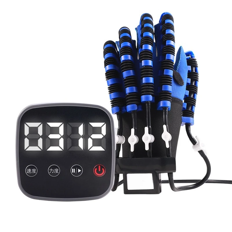 

Hand Finger Rehabilitation Training Equipment Hemiplegia Stroke Gloves Exerciser Robot Electric Massager Rehabilitation Device
