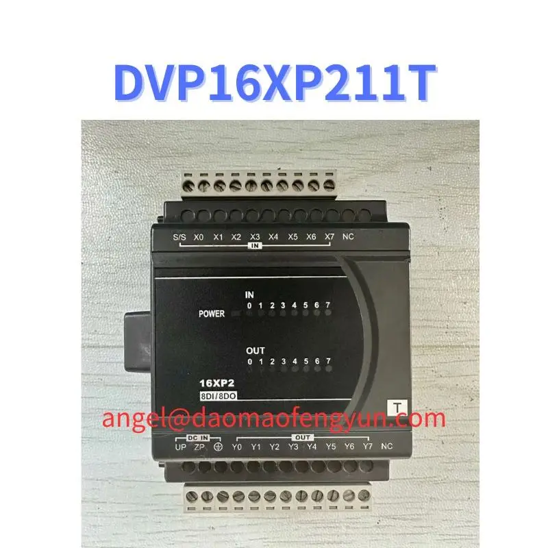 DVP16XP211T Used PLC module test function OK