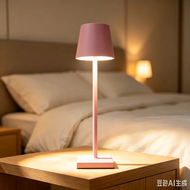 Rechargeable LED Table Lamp Cordless Design Stepless Dimming Extended Battery Life Touch Switch 3 Levels Dimmable Eye-Caring LED Type-C Port 3 Color Desk Lights Bar Club Dinner Creative Decorative Ambient Lighting, image 12