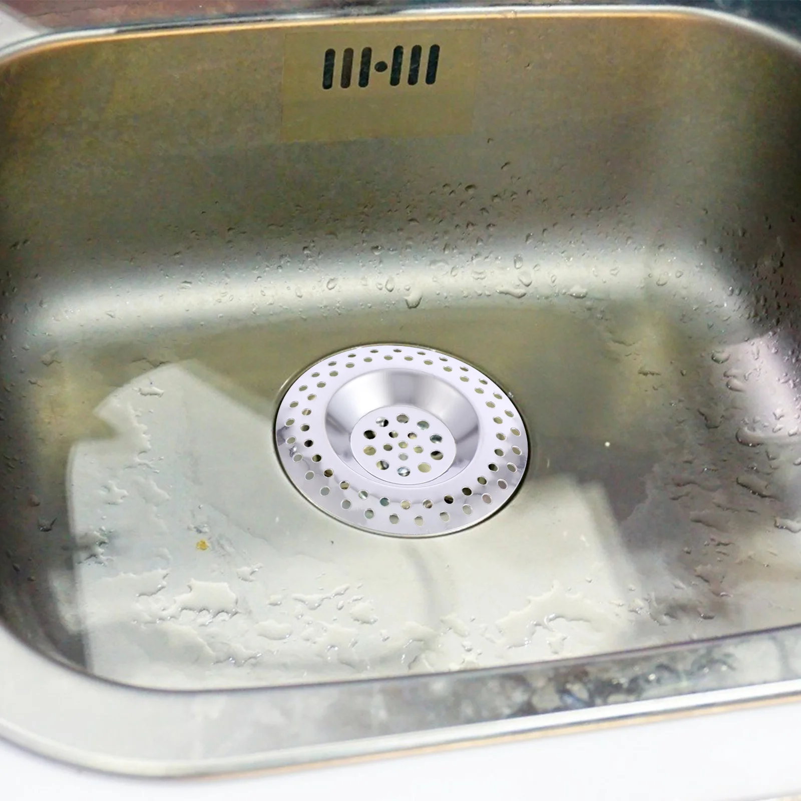 

10pcs Kitchen Sink Drain Cover Stainless Steel Filter For Odor Insect Cockroach Prevention Drain Strainer Hair Stopper Bathroom