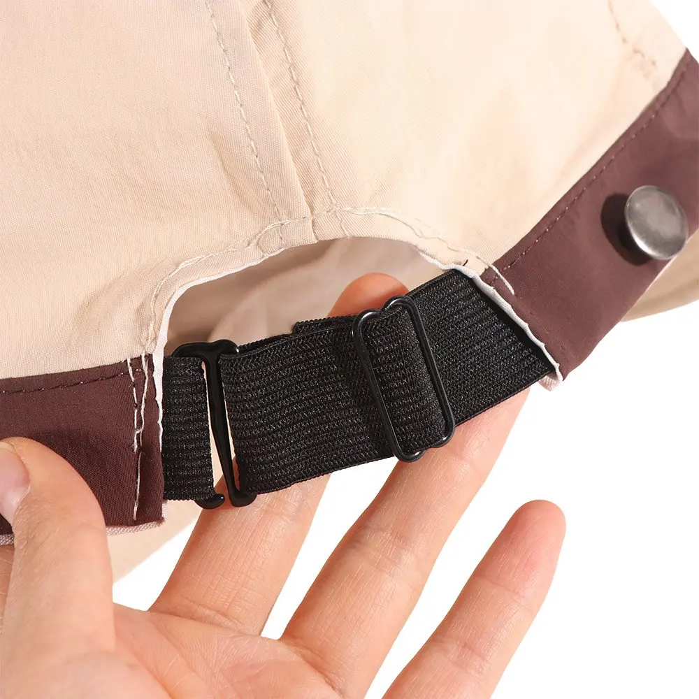 بلغت ذروتها قبعة عادية واسعة حافة قبعة الشمس تنفس ظلة الشمس قبعة للحماية من الأشعة فوق البنفسجية حماية الرياح برهان منقار البط قبعة التخييم