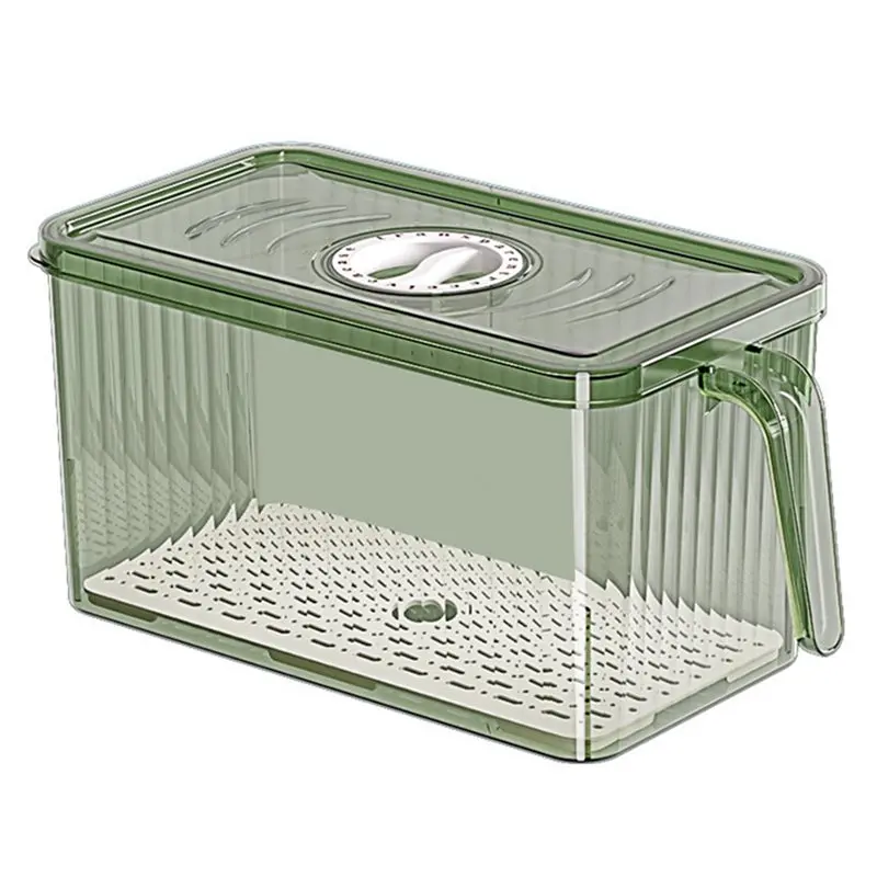 

A59Z-Refrigerator Organizer Food Storage Container Capable Of Storing Bread, Food, Vegetables, And Fruits