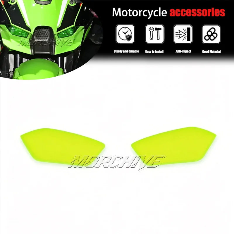 ZX10R ZX10RR  Headlight Lens Shield For KAWASAKI ninja ZX10R ZX10RR 2021-2024 Headlight Protective