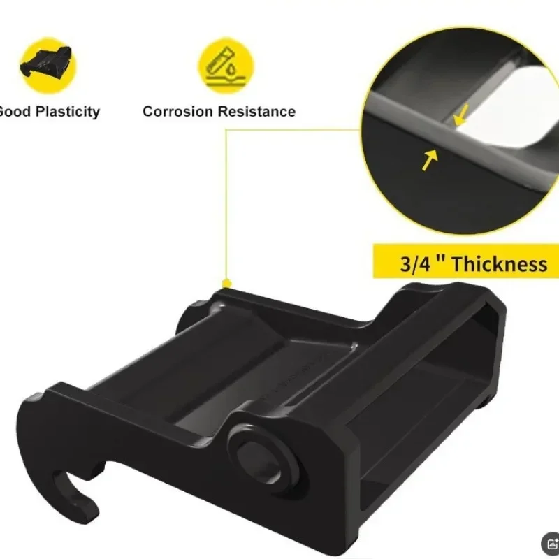 Excavator coupler bracket, backhoe excavator, excavator accessories, hydraulic finger clip