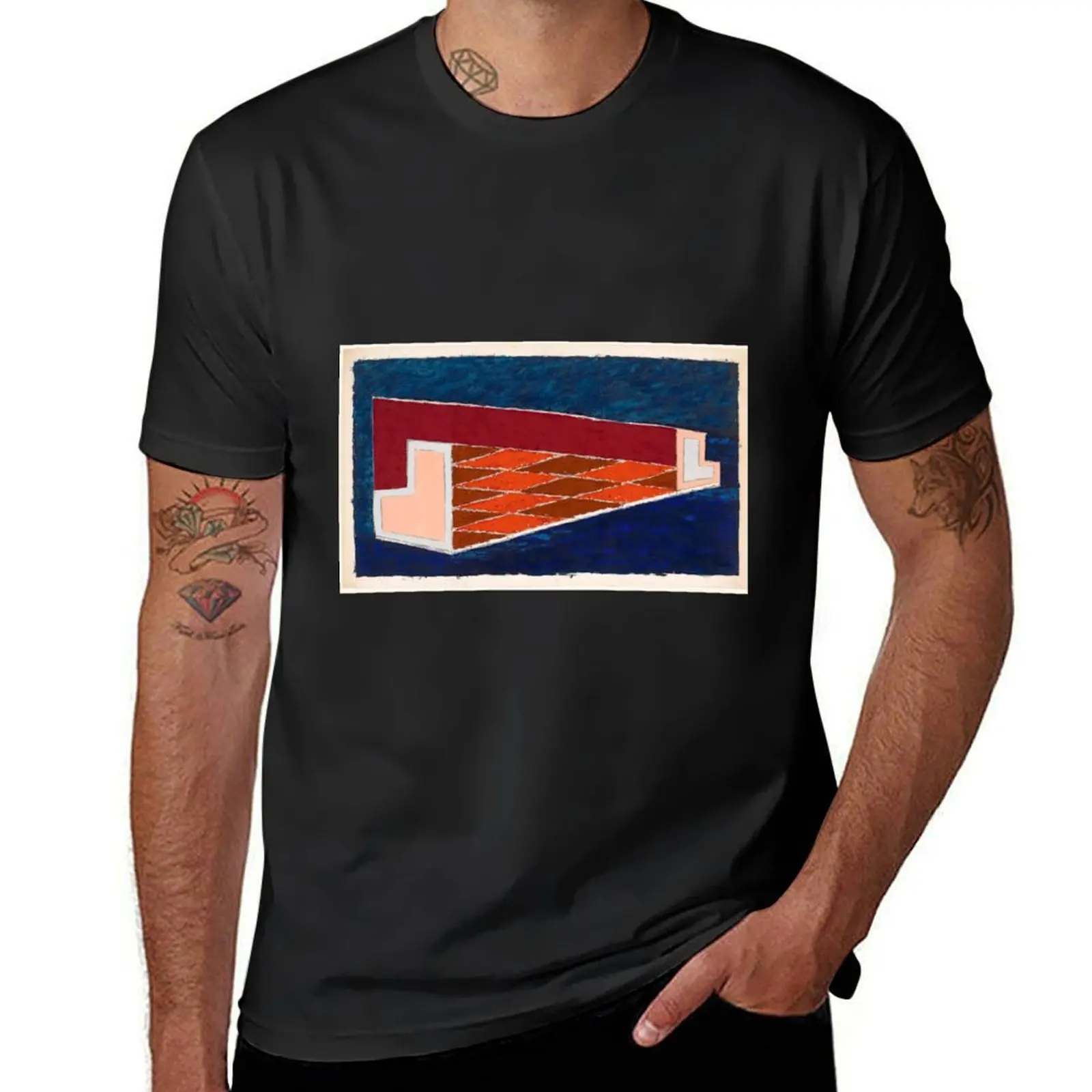 

abstract By Josef Albers T-Shirt kawaii clothes plus size tops tshirts for men