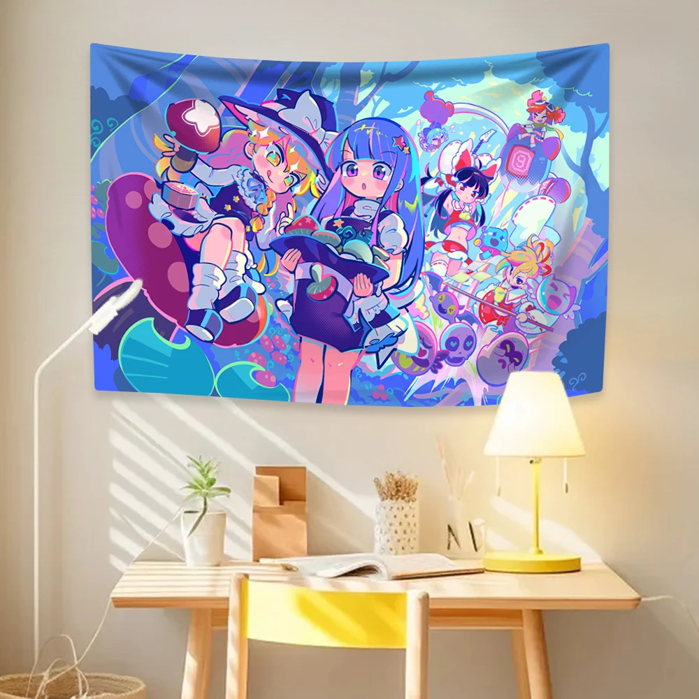 Popular Rhythm Game Tapestry M-Muse Dashs Home Deocr Wall Hanging Bedroom Dormitory Background Cloth Birthday Festival Gift