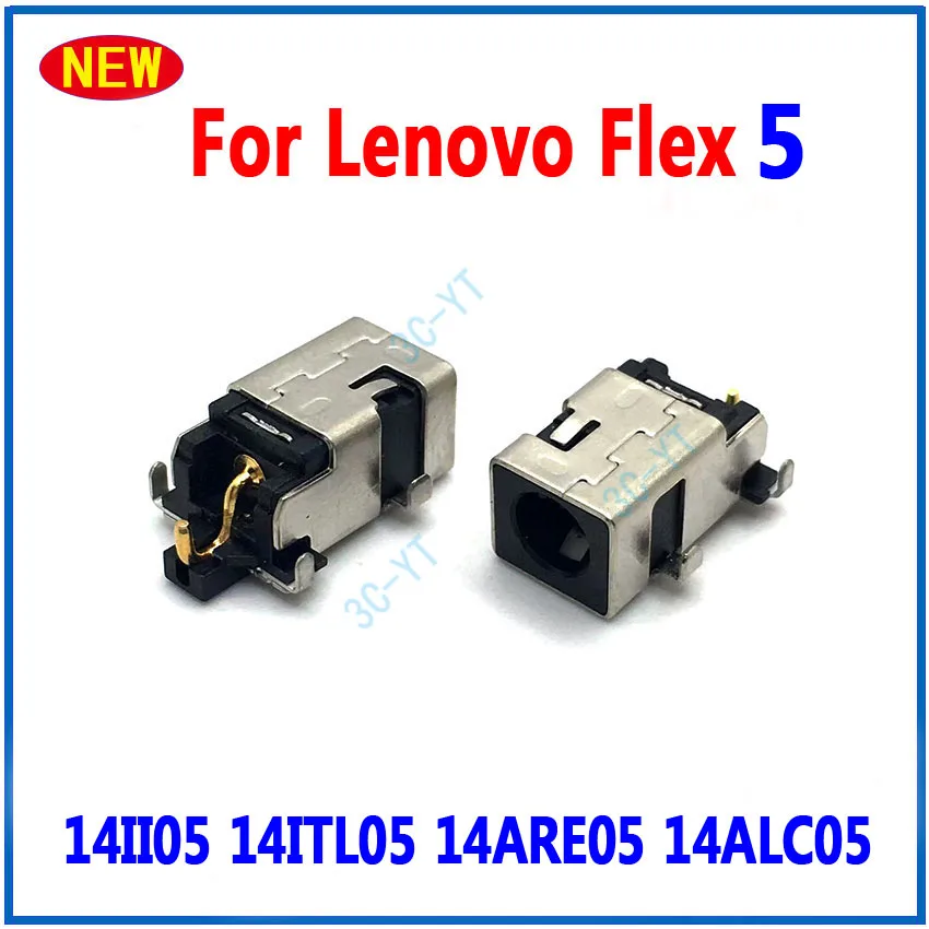 

1-10PCS DC Power Socket Connector Port For Lenovo IdeaPad Lenovo Flex -14II05 14ITL05 14ARE05 14ALC05 15ALC05 15IIL05 5-15ITL05