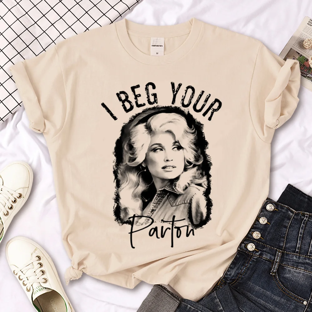 Dolly Parton t-shirts women summer t shirt female streetwear clothes