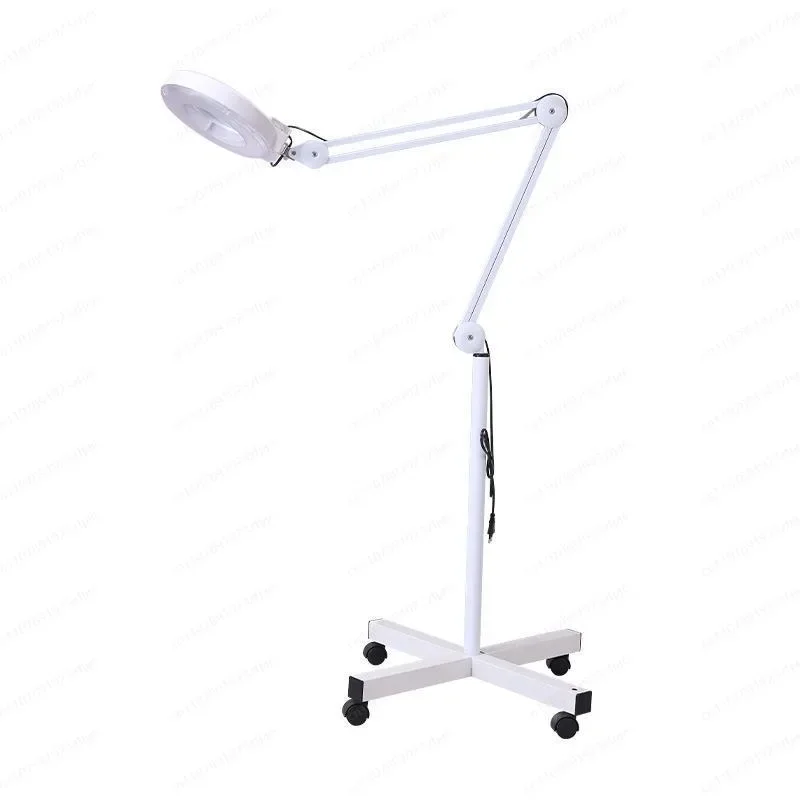 Professional Salon Spa LED Magnifying Glass Lamp for Face & Body Nail Tatt-oo Dentist Facials-Portable Adjustable Beauty Tool
