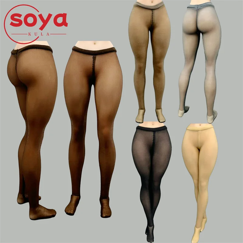 1/6 스케일 여성용 초박형 팬티 스타킹 의류 액세서리 모델 12'' MS-009 VCF-2068 근육 군인 액션 피규어 바디 인형