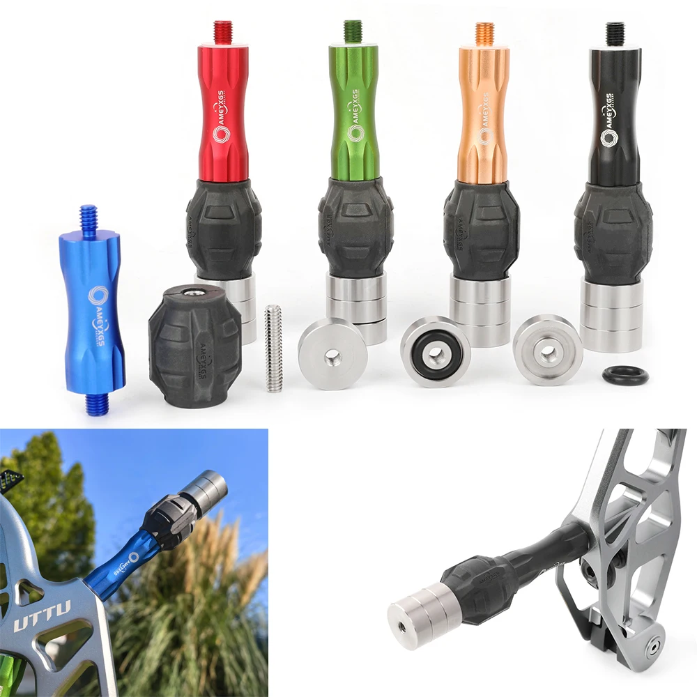 

Стабилизатор блочного лука для стрельбы из лука, изогнутая ручка для лука, универсальные амортизаторы, балансир, аксессуары для охоты на открытом воздухе, стрельба