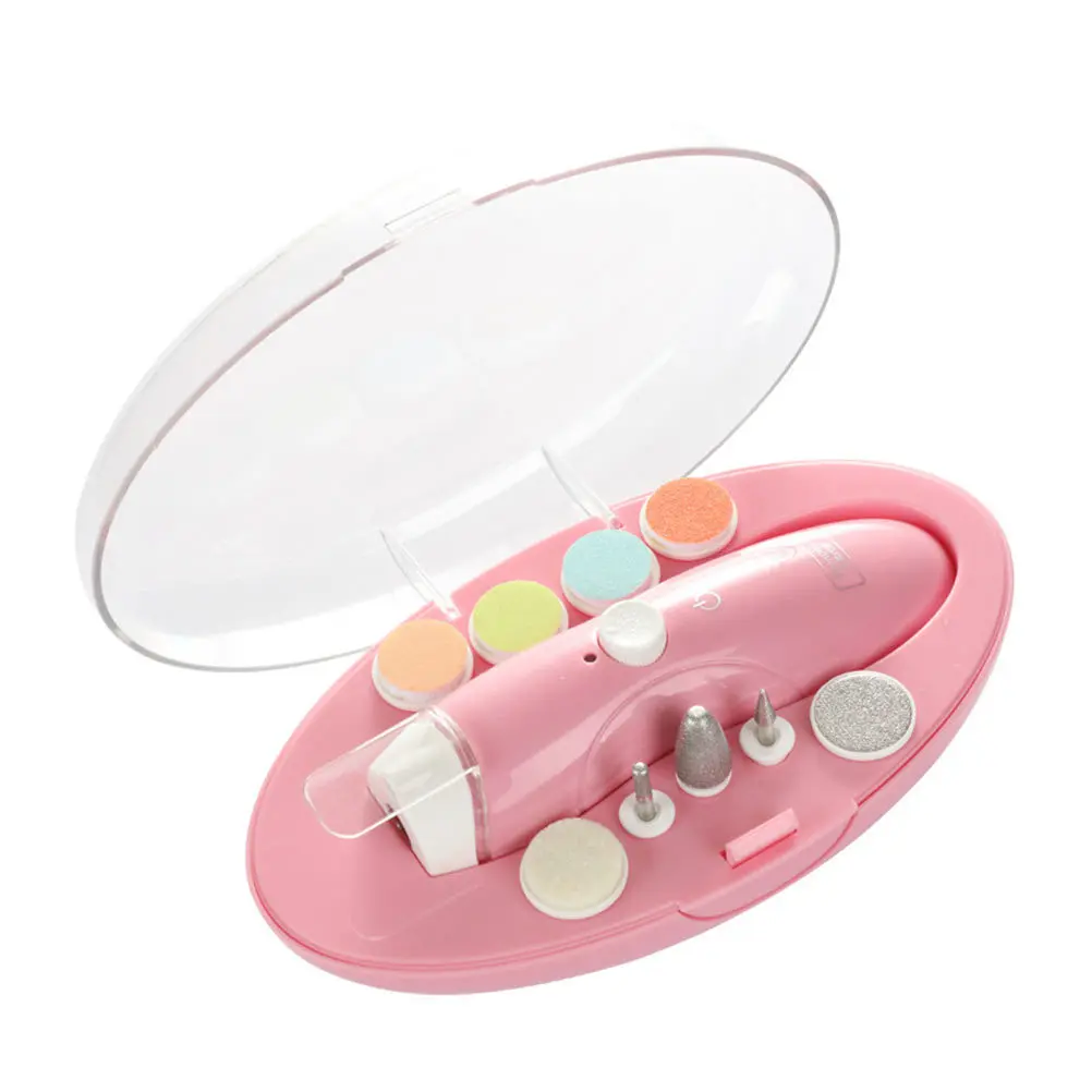 

1Set Compact Electric Nail Trimmer Kit USB Powered Grinding Machine for Polishing Care Electric Nail Manicure Set